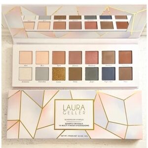 NIB LAURA GELLER Quartz Crystals Seasonless Staples 14 Eyeshadow Palette